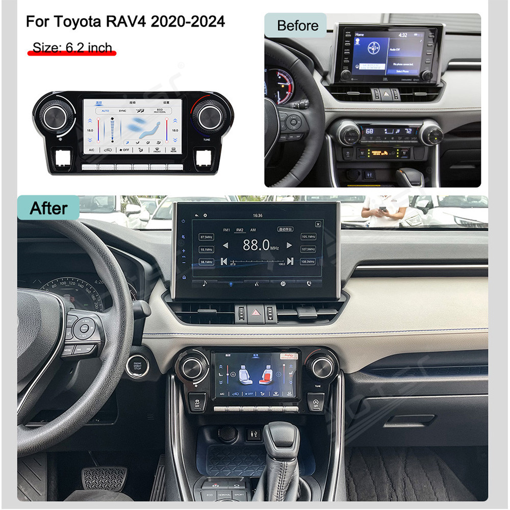 Interior Design Application - Touch & Button Dual Control AC