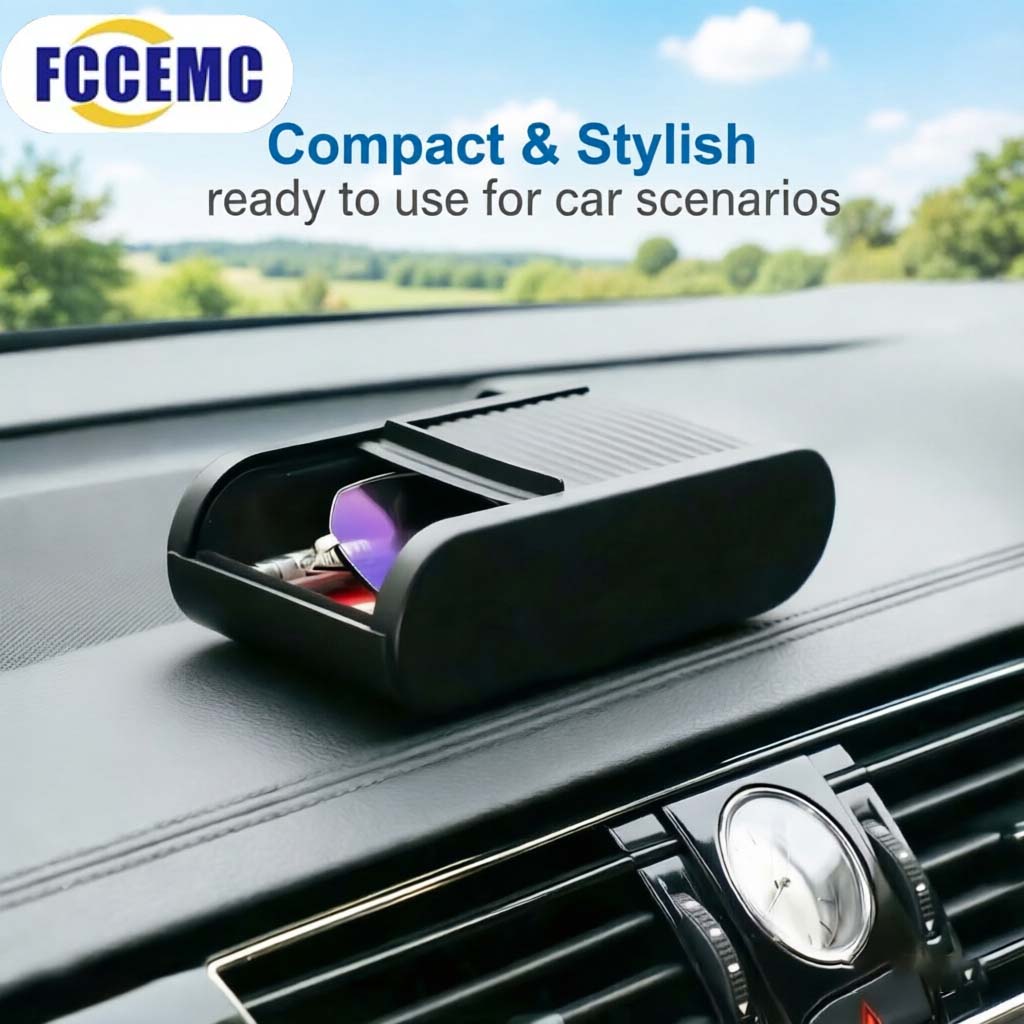 Interior Design Application - Pull-Out Car Dashboard Storage Box Self-Adhesive