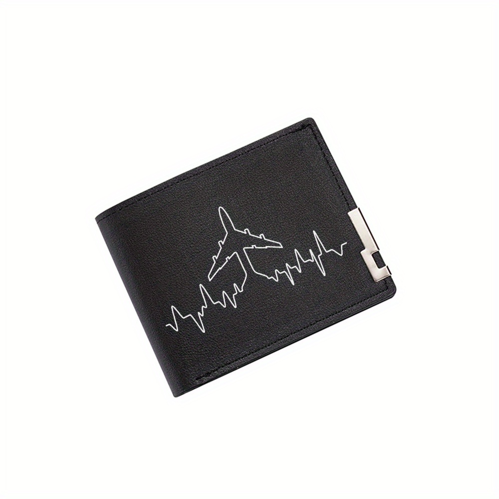 Interior Design Illustration - Plane heartbeat line design illustration Men's