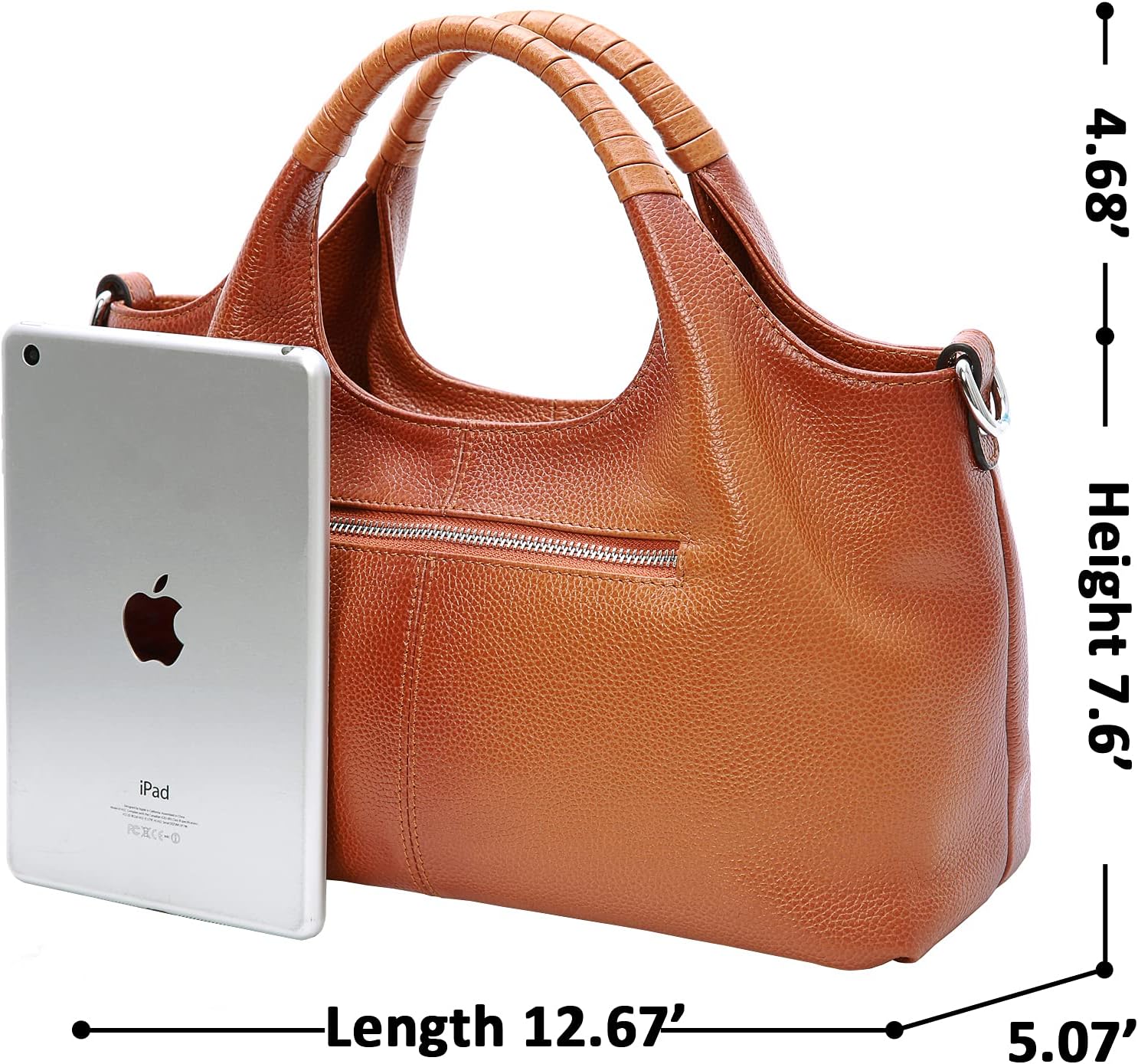 Genuine Leather Shoulder Bags  - Interior Design Quiet Luxury ulasan dan harga