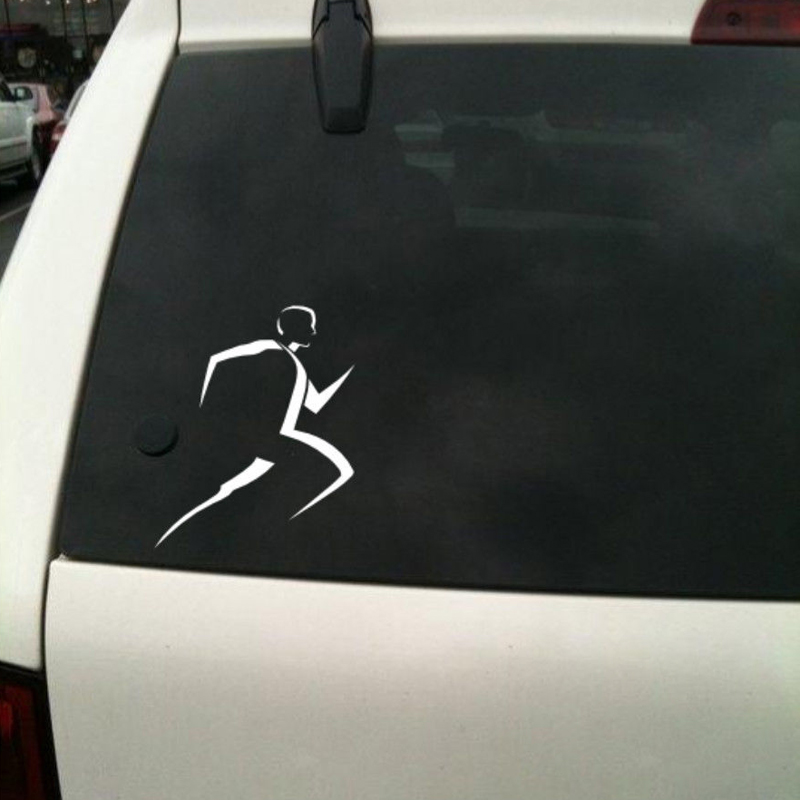 Runner Decal Car Window Vinyl  - Interior Design Magazine ulasan dan harga