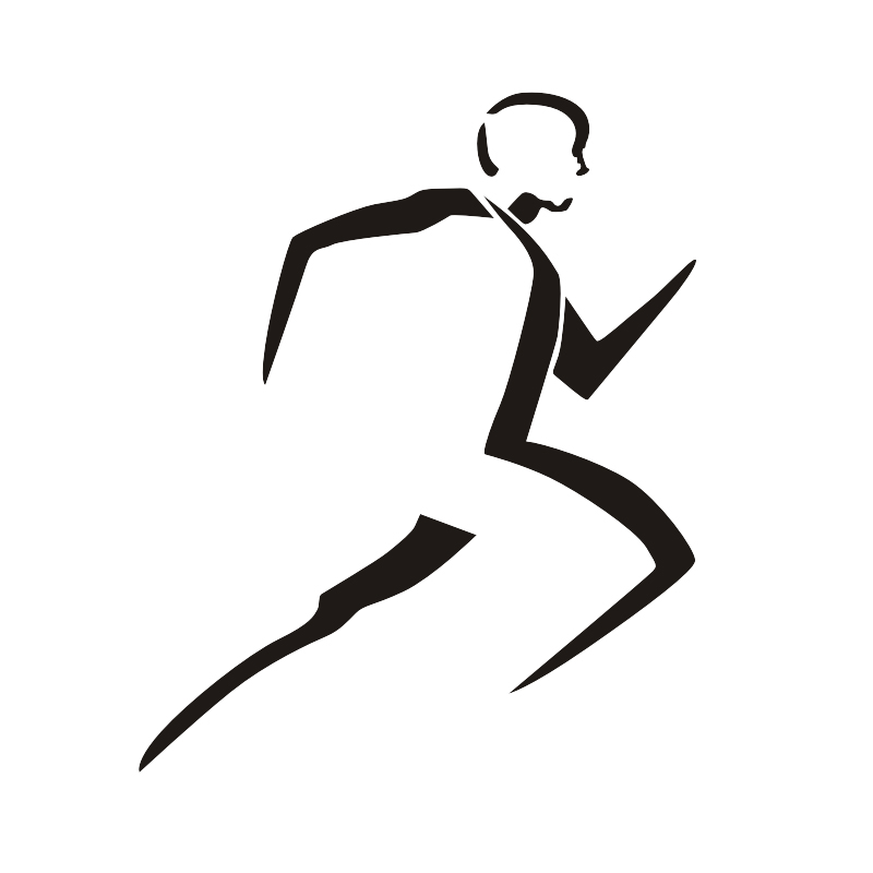 Runner Decal Car Window Vinyl  - Interior Design Magazine ulasan dan harga