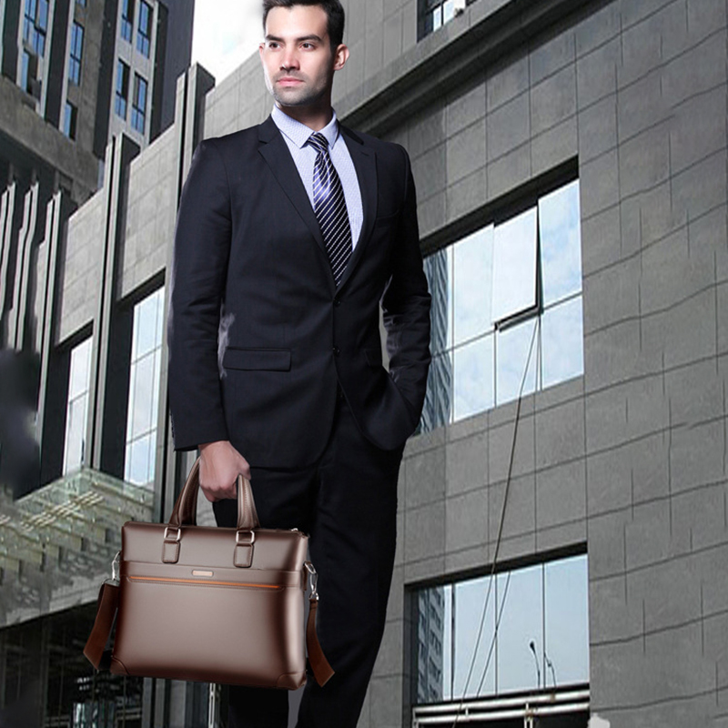 Kangaroo PU Leather Briefcases - Interior Design Documentation ulasan dan harga