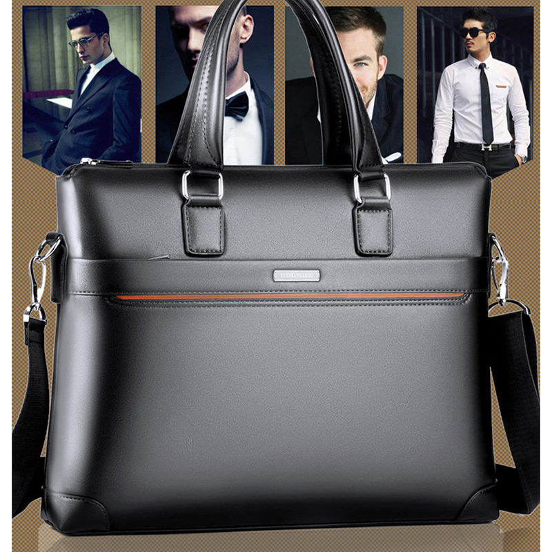 Kangaroo PU Leather Briefcases - Interior Design Documentation ulasan dan harga