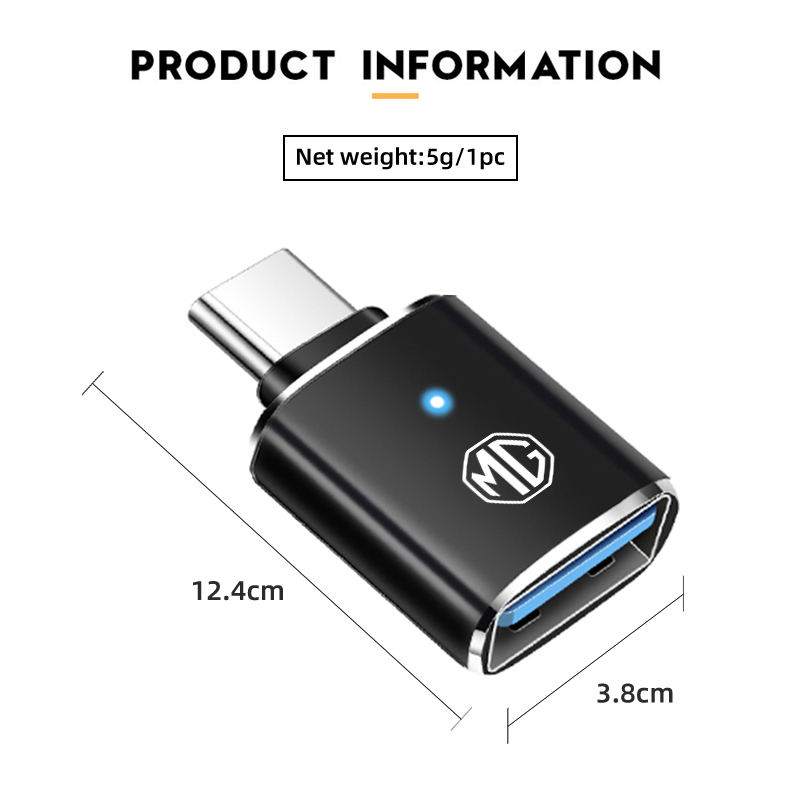 Car LED Type C To USB 3.0 Adap - Interior Design Application ulasan dan harga