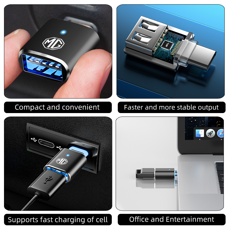 Car LED Type C To USB 3.0 Adap - Interior Design Application ulasan dan harga