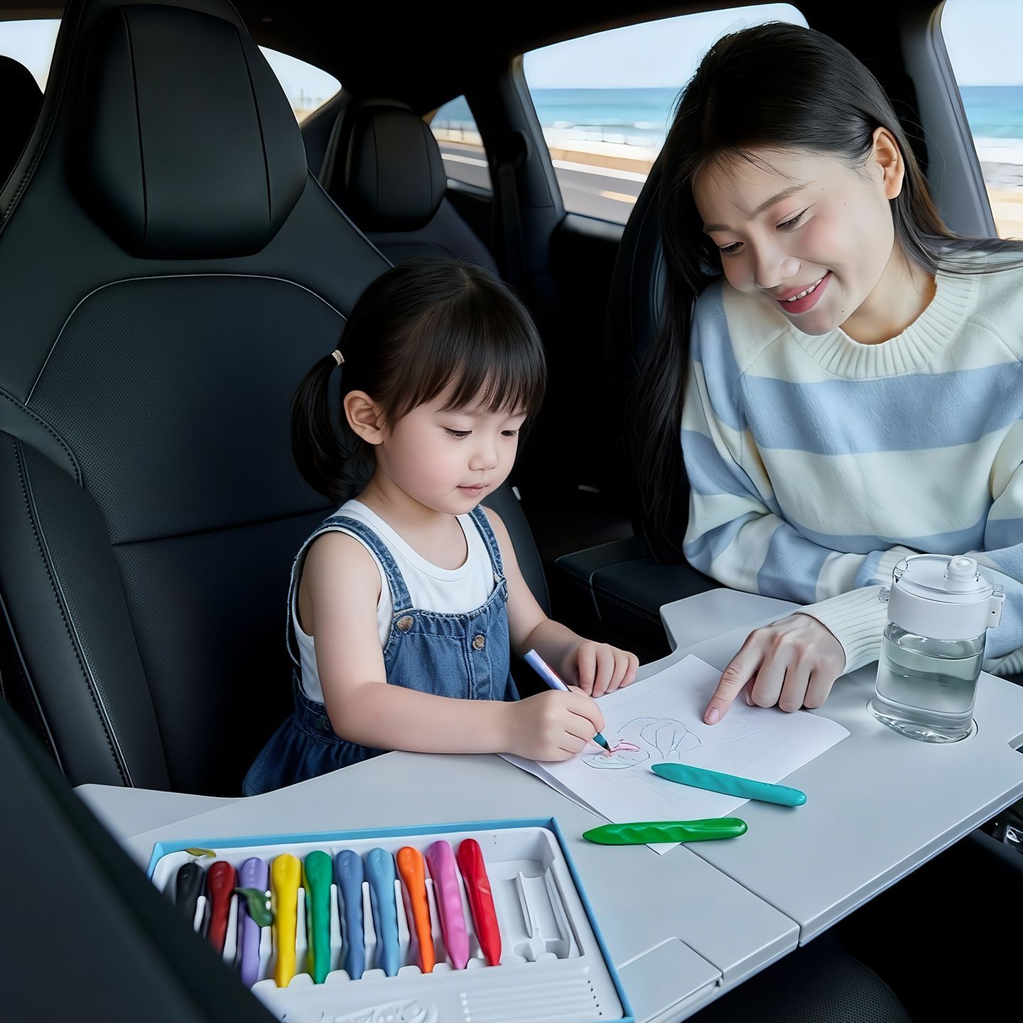 Foldable Car Desk For Tesla Mo - Interior Design Application ulasan dan harga
