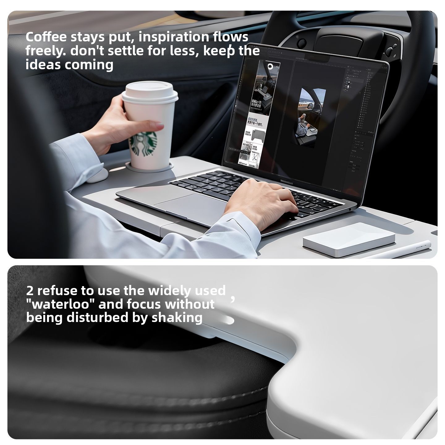 Foldable Car Desk For Tesla Mo - Interior Design Application ulasan dan harga