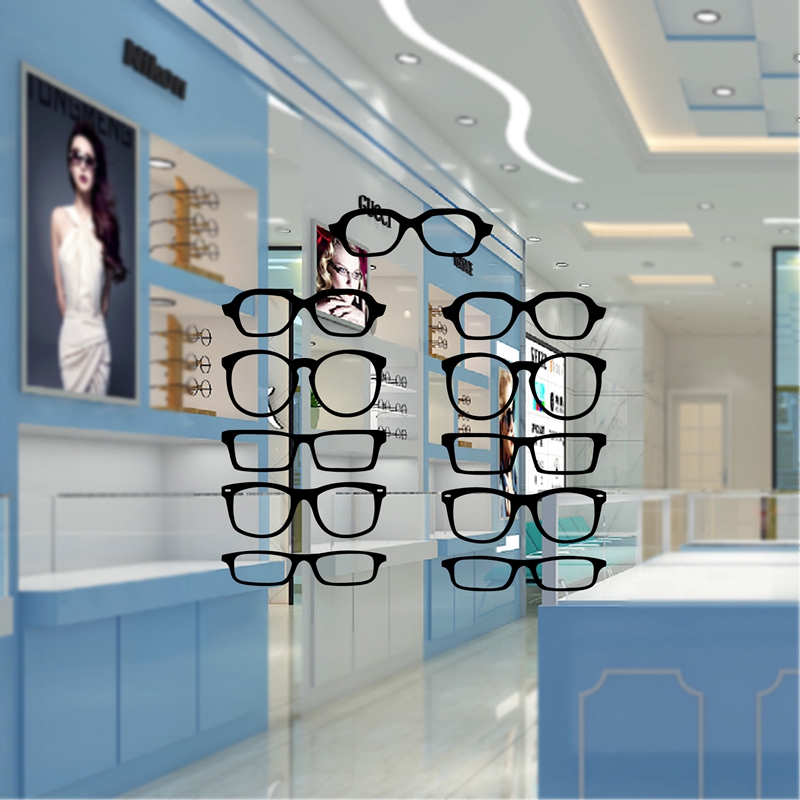 Glasses Hipster Strip Vinyl Wa - Interior Design Magazine ulasan dan harga