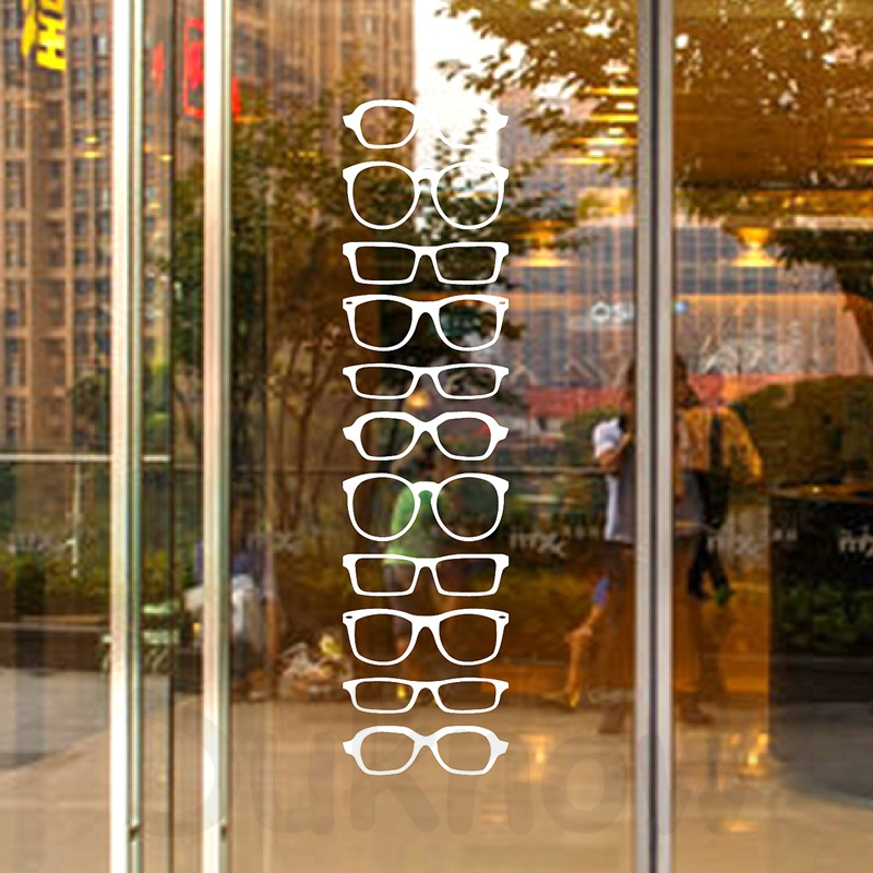 Glasses Hipster Strip Vinyl Wa - Interior Design Magazine ulasan dan harga