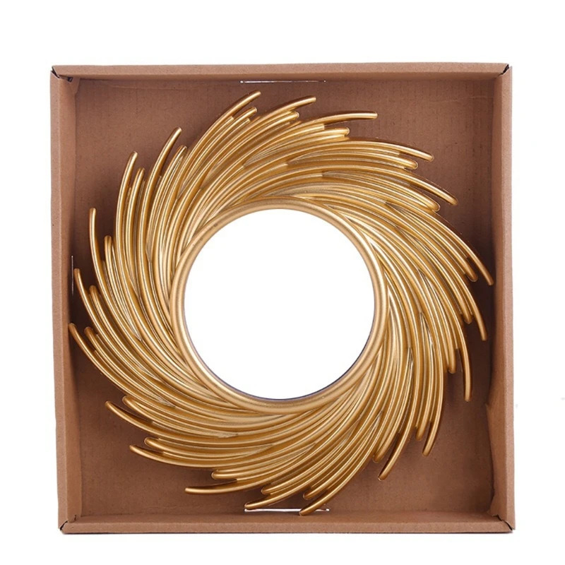 Round Rattan Makeup Mirror,Inn - Rattan Mirror Round ulasan dan harga