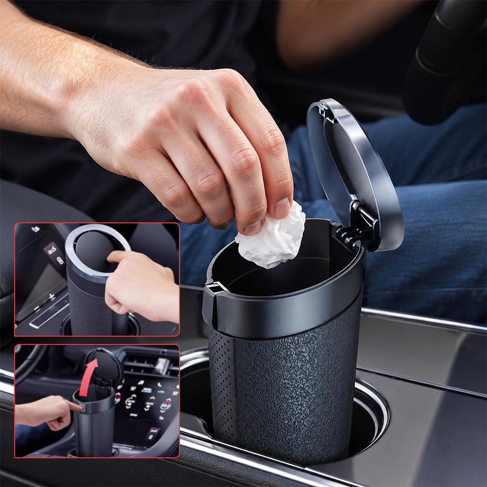 Car Interior Trash Bin Push Li - Interior Design Type ulasan dan harga