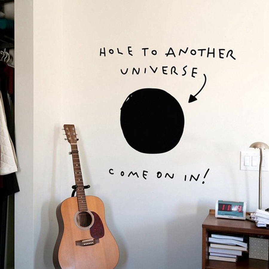 Hole to Another Universe Funny - Interior Design Magazine ulasan dan harga