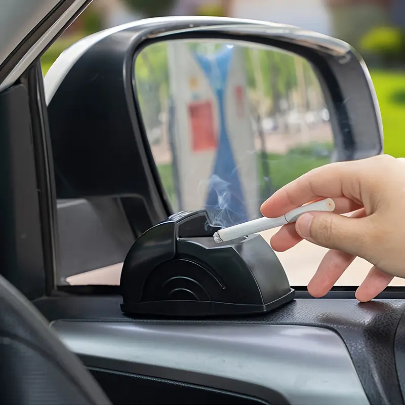 Car Ashtray With Lid Automatic - Interior Design Type ulasan dan harga