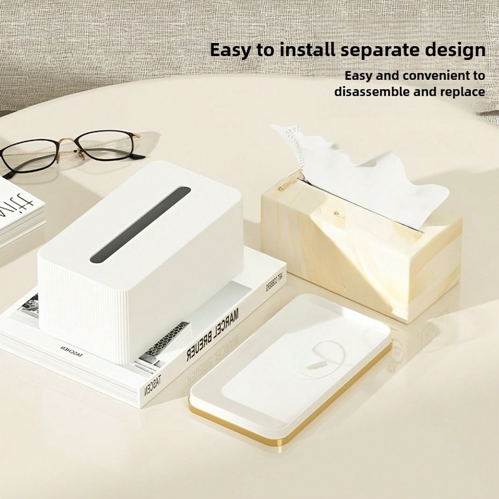 Luxury White & Golden Accent T - Interior Design Type ulasan dan harga