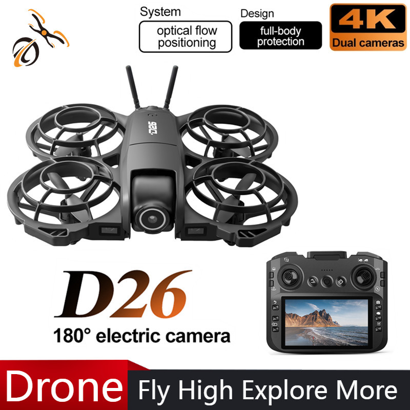 D26 Drone 4K Aerial HD 180° Ca - Interior Design Game ulasan dan harga