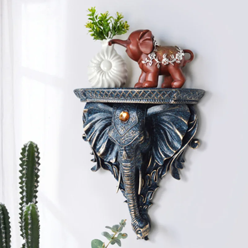 3D Elephant Wall Decor with Fl - Interior Design Type ulasan dan harga