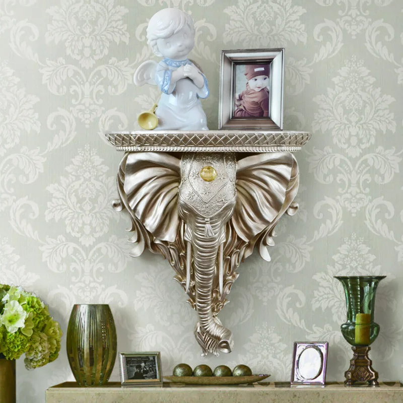 3D Elephant Wall Decor with Fl - Interior Design Type ulasan dan harga