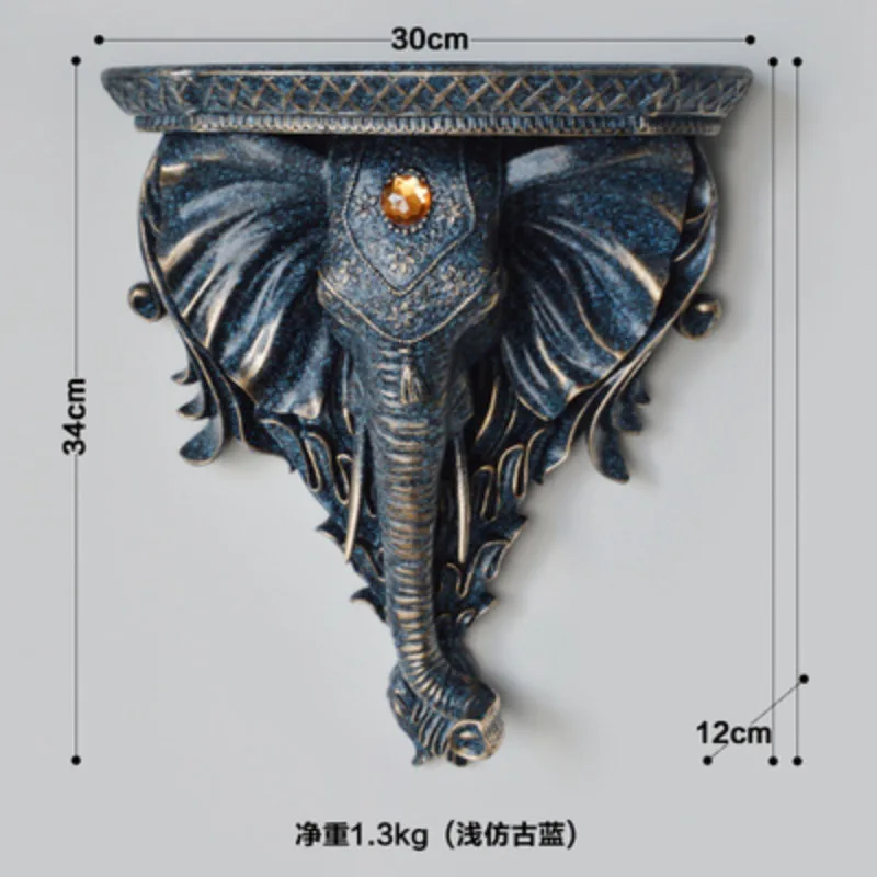 3D Elephant Wall Decor with Fl - Interior Design Type ulasan dan harga