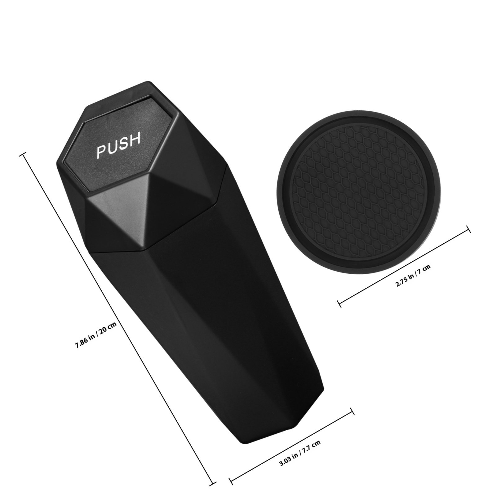 Leakproof Car Trash Bin Cup Co - Interior Design Type ulasan dan harga