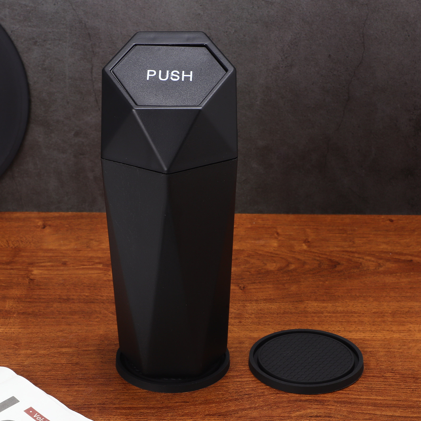 Leakproof Car Trash Bin Cup Co - Interior Design Type ulasan dan harga