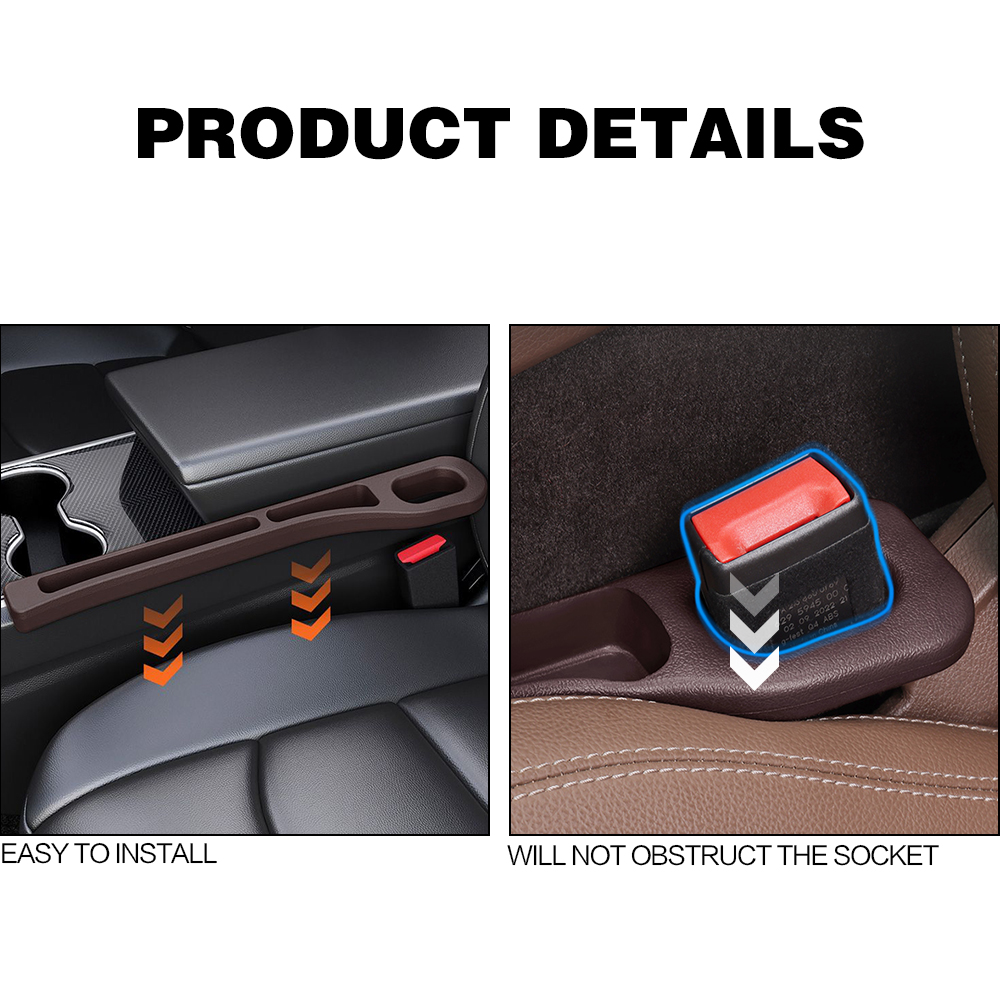2XPCS New Car Seat Gap Filler  - Interior Design Application ulasan dan harga