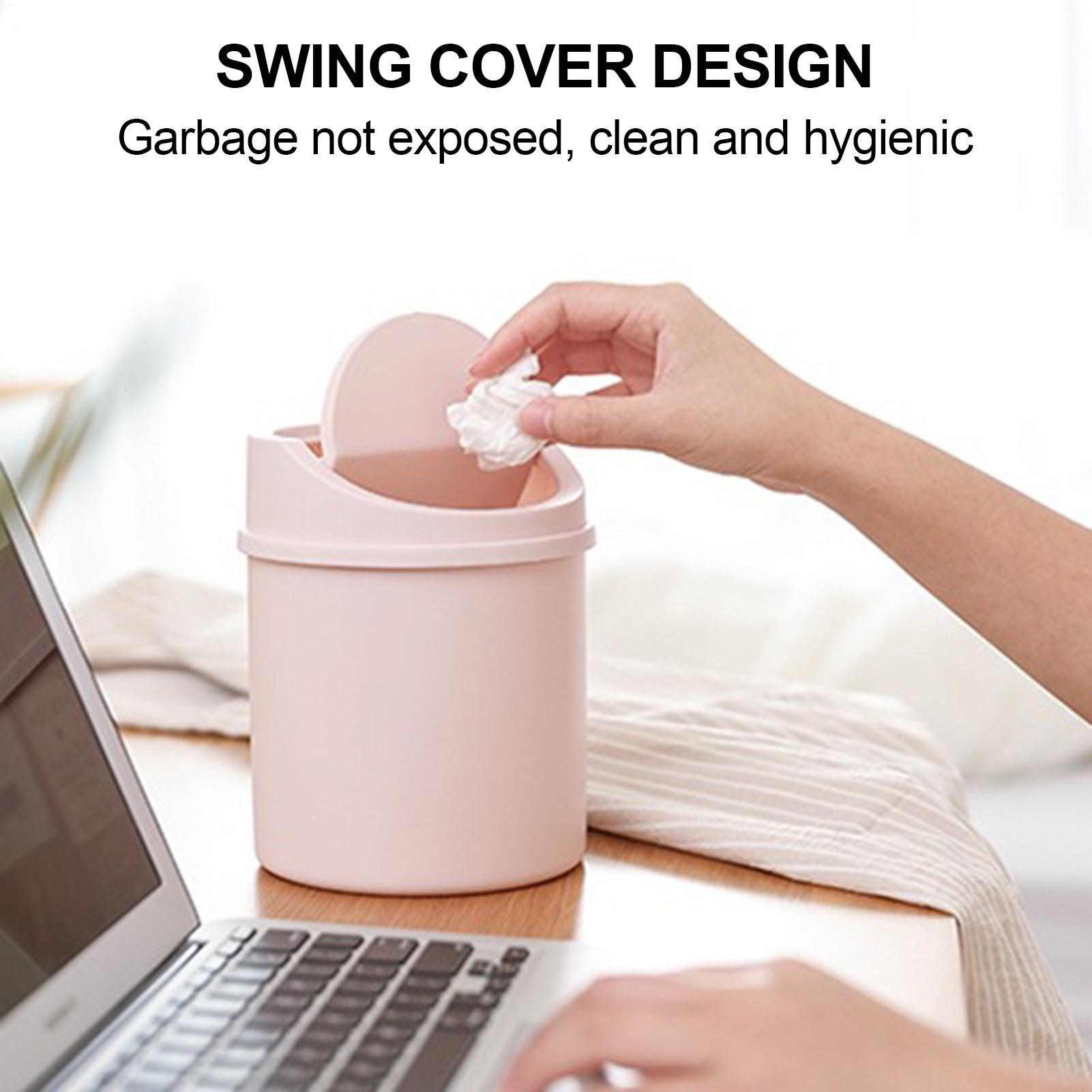 Mini Desktop Bin Small Trash C - Interior Design Type ulasan dan harga
