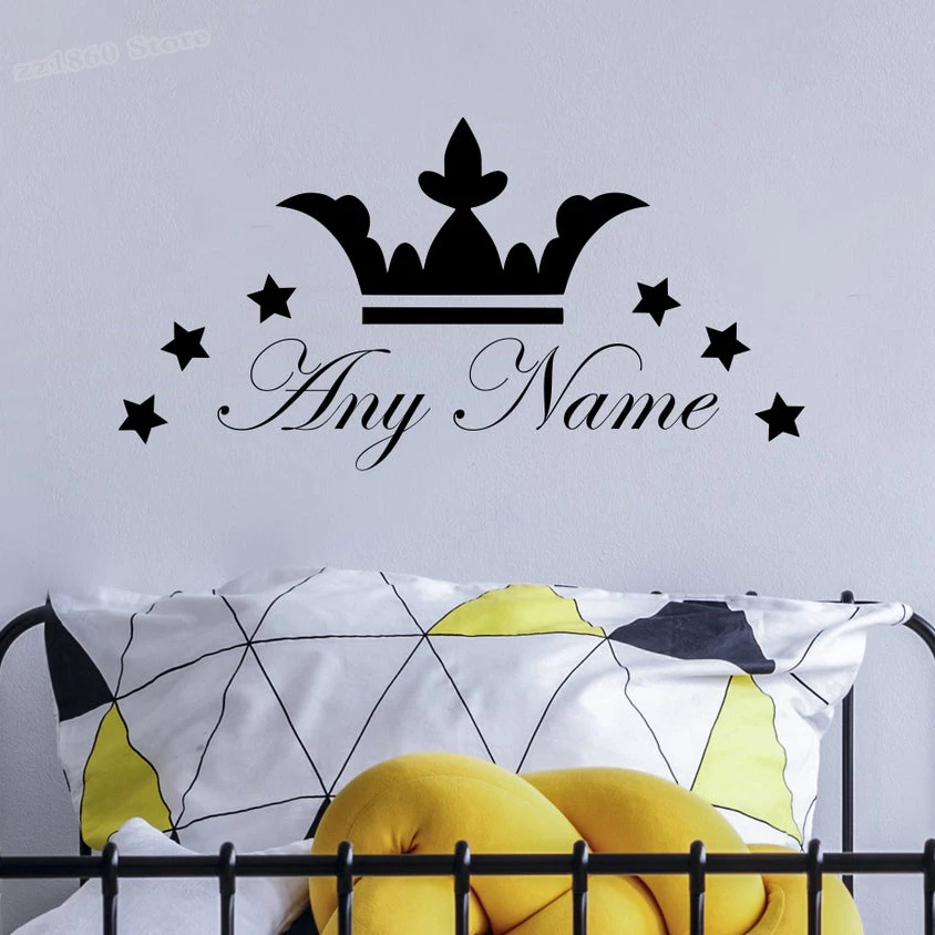 Personalized Name Crown Stars  - Interior Design Magazine ulasan dan harga