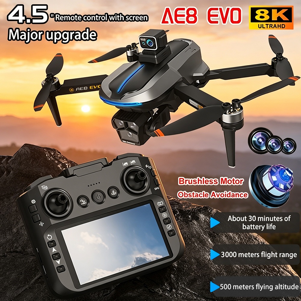 AE8 EVO Drone 4K Professional  - Interior Design Game ulasan dan harga