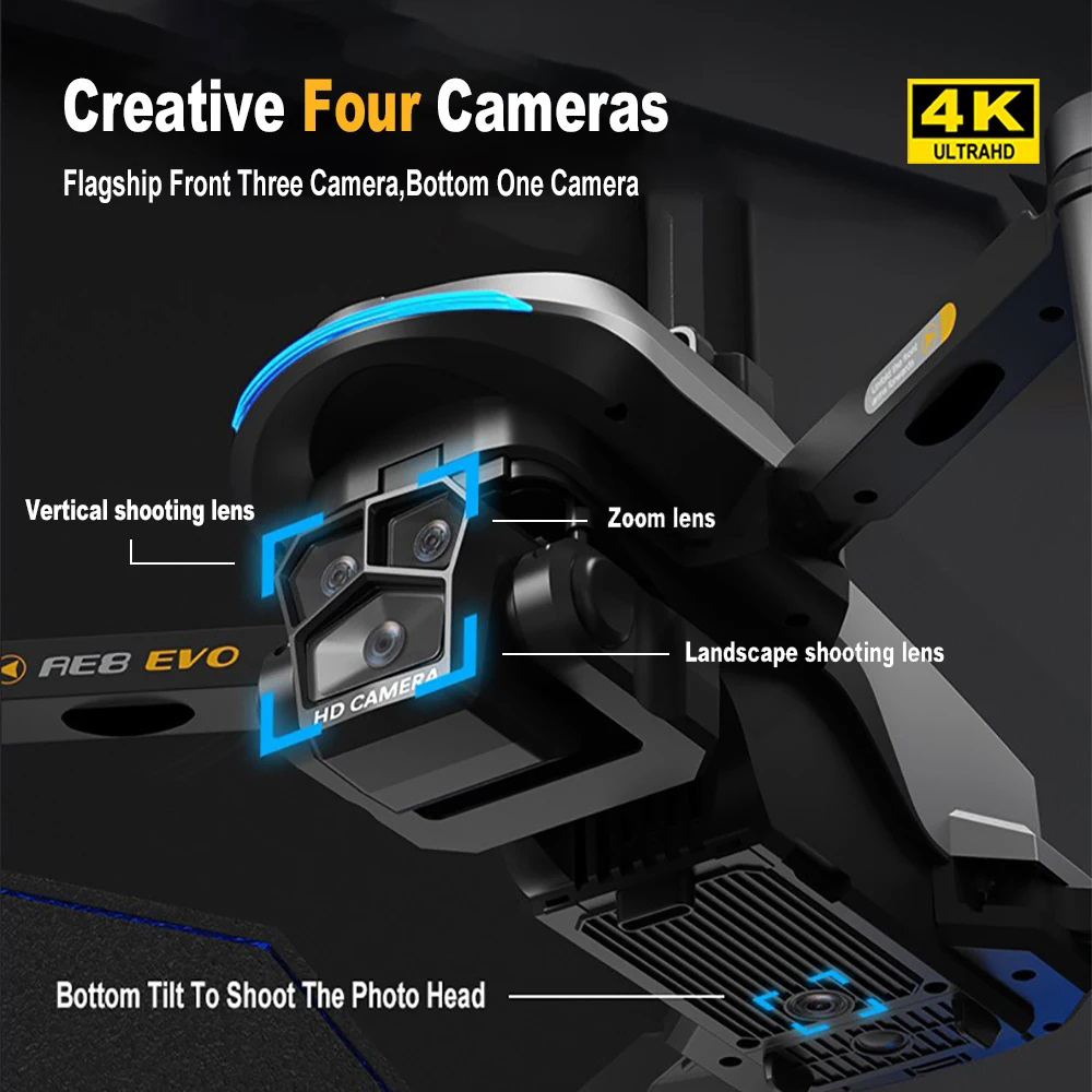 AE8 EVO Drone 4K Professional  - Interior Design Game ulasan dan harga