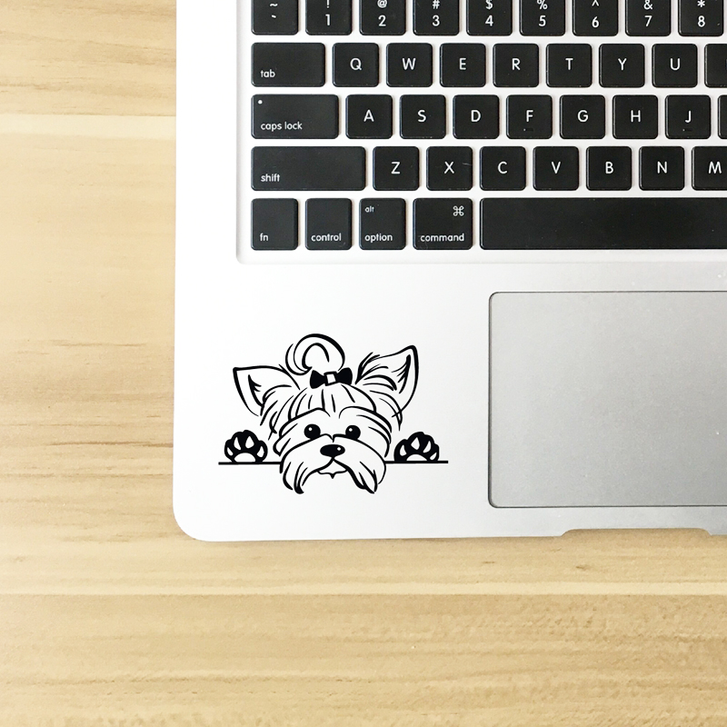 Yorkshire Terrier Vinyl Sticke - Interior Design Magazine ulasan dan harga