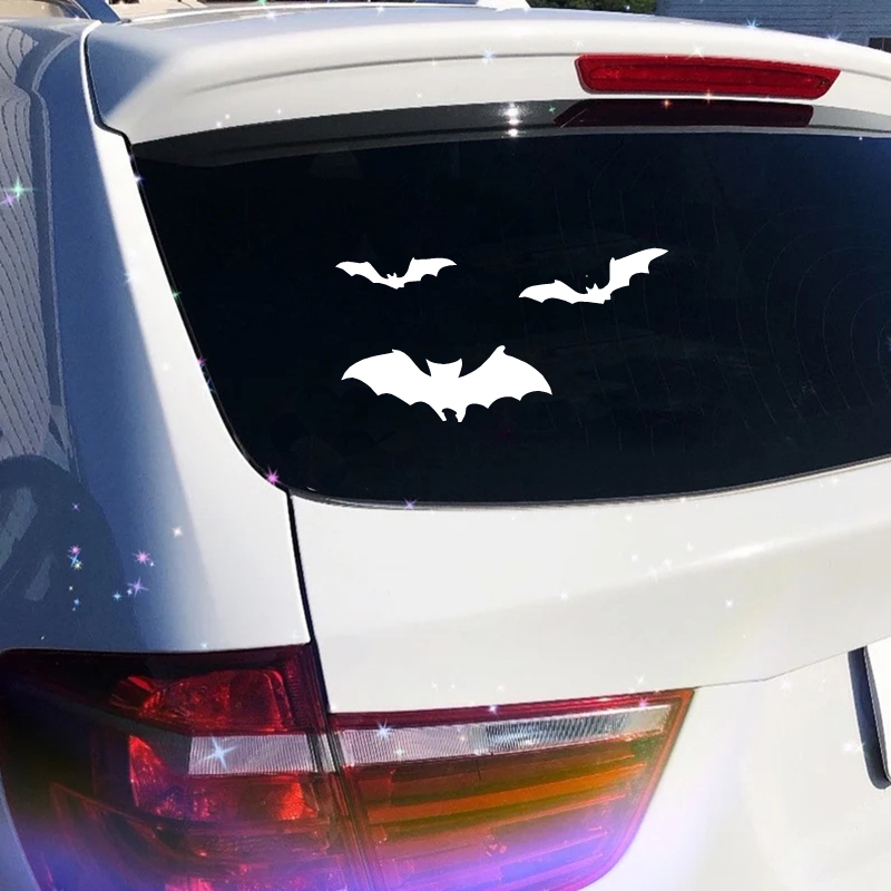 12pcs Bats Vinyl Wall Sticker  - Interior Design Magazine ulasan dan harga