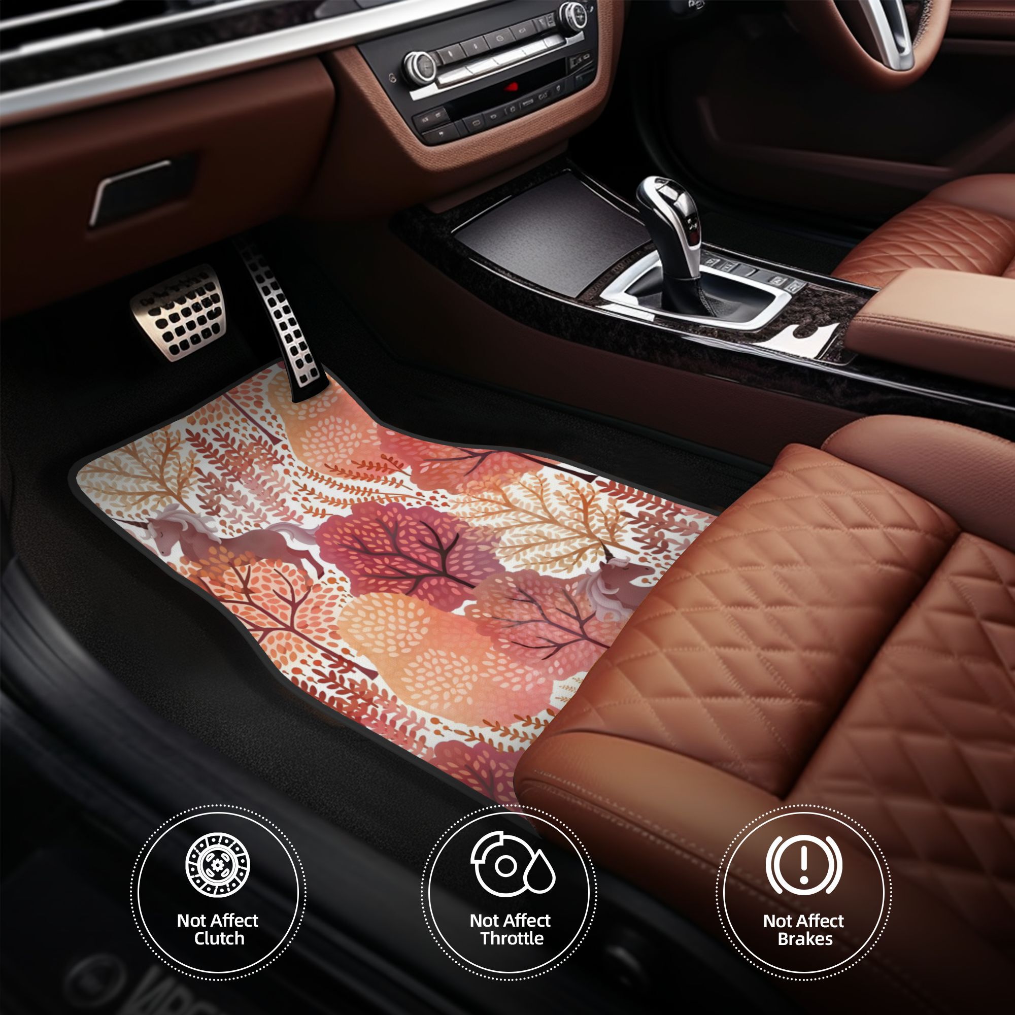 4pcs Hidden Unicorn Woods Autu - Interior Design Illustration ulasan dan harga
